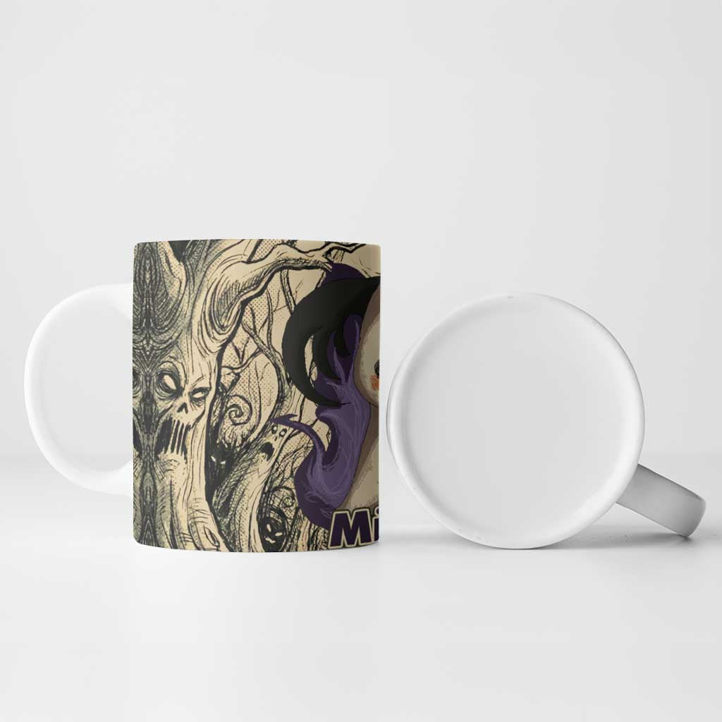 Mimikyu Forest Shadows Ceramic Mug Mimikyu’s Curse - Shadows Beneath the Mask