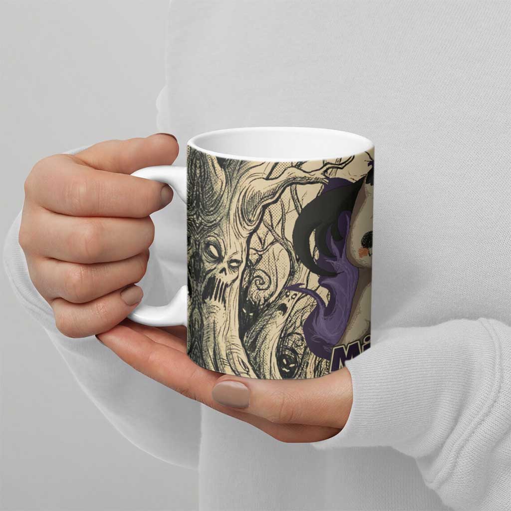 Mimikyu Forest Shadows Ceramic Mug Mimikyu’s Curse - Shadows Beneath the Mask