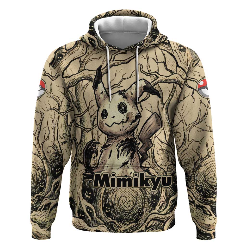 Mimikyu Forest Shadows Hoodie Mimikyu’s Curse - Shadows Beneath the Mask