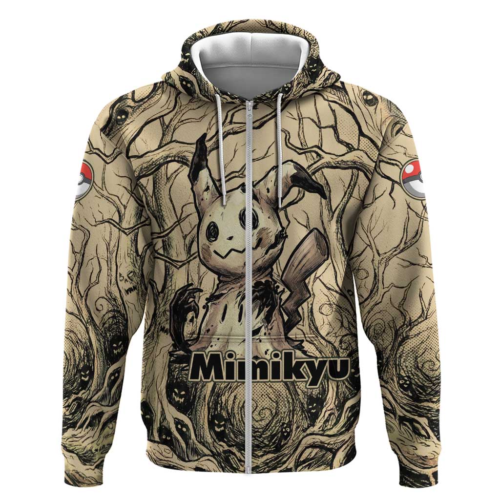 Mimikyu Forest Shadows Hoodie Mimikyu’s Curse - Shadows Beneath the Mask