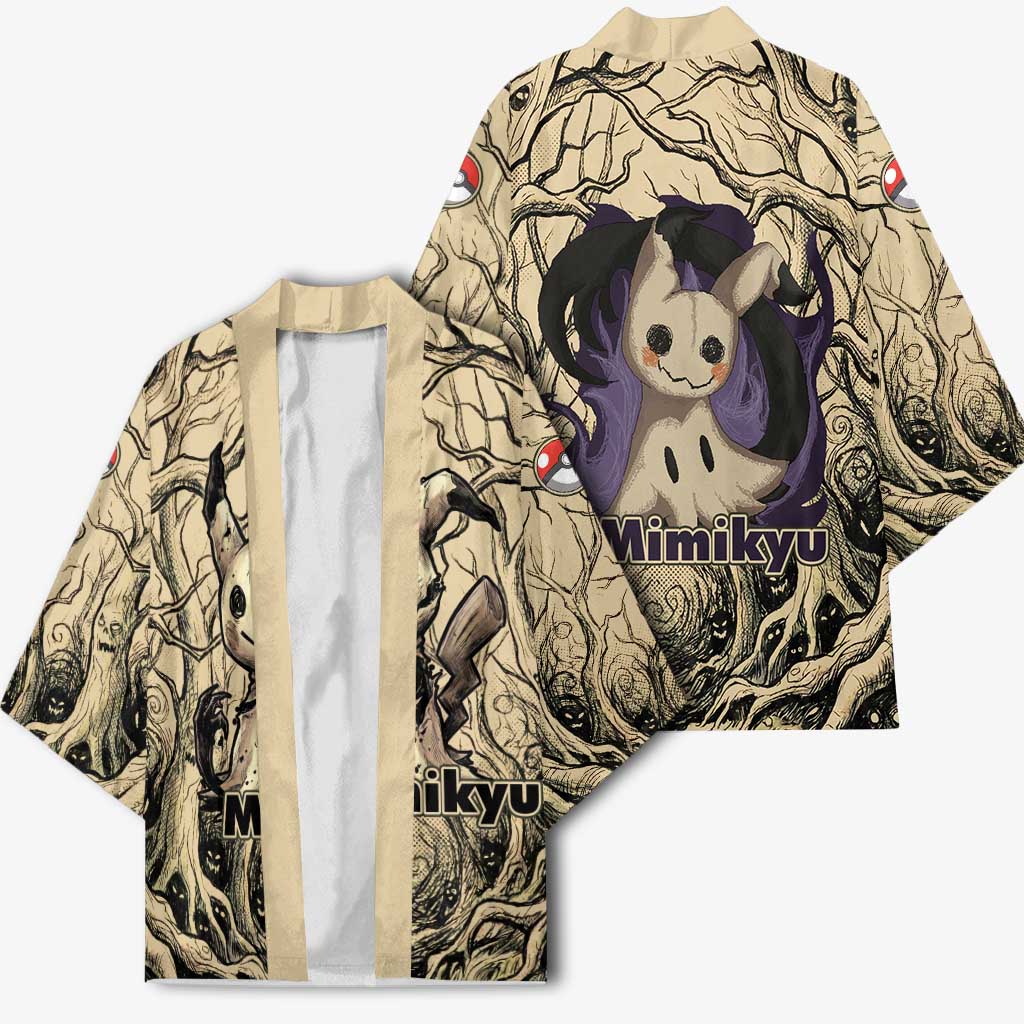 Mimikyu Forest Shadows Kimono Mimikyu’s Curse - Shadows Beneath the Mask