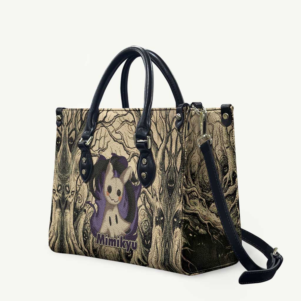 Mimikyu Forest Shadows Leather Bag Mimikyu’s Curse - Shadows Beneath the Mask