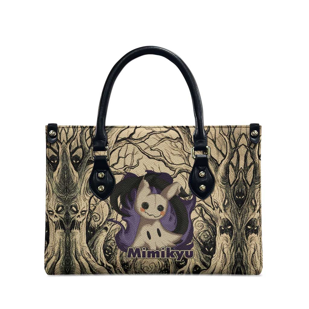 Mimikyu Forest Shadows Leather Bag Mimikyu’s Curse - Shadows Beneath the Mask