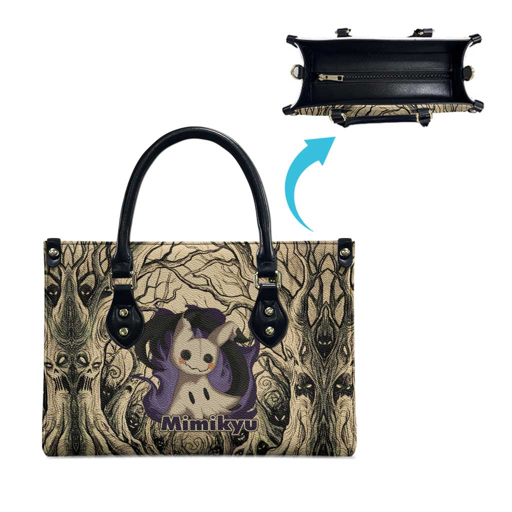 Mimikyu Forest Shadows Leather Bag Mimikyu’s Curse - Shadows Beneath the Mask