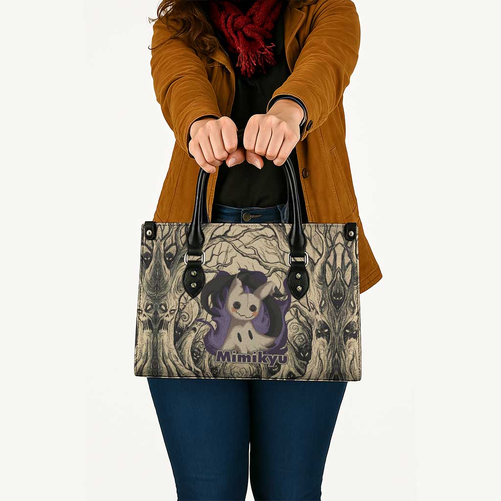 Mimikyu Forest Shadows Leather Bag Mimikyu’s Curse - Shadows Beneath the Mask