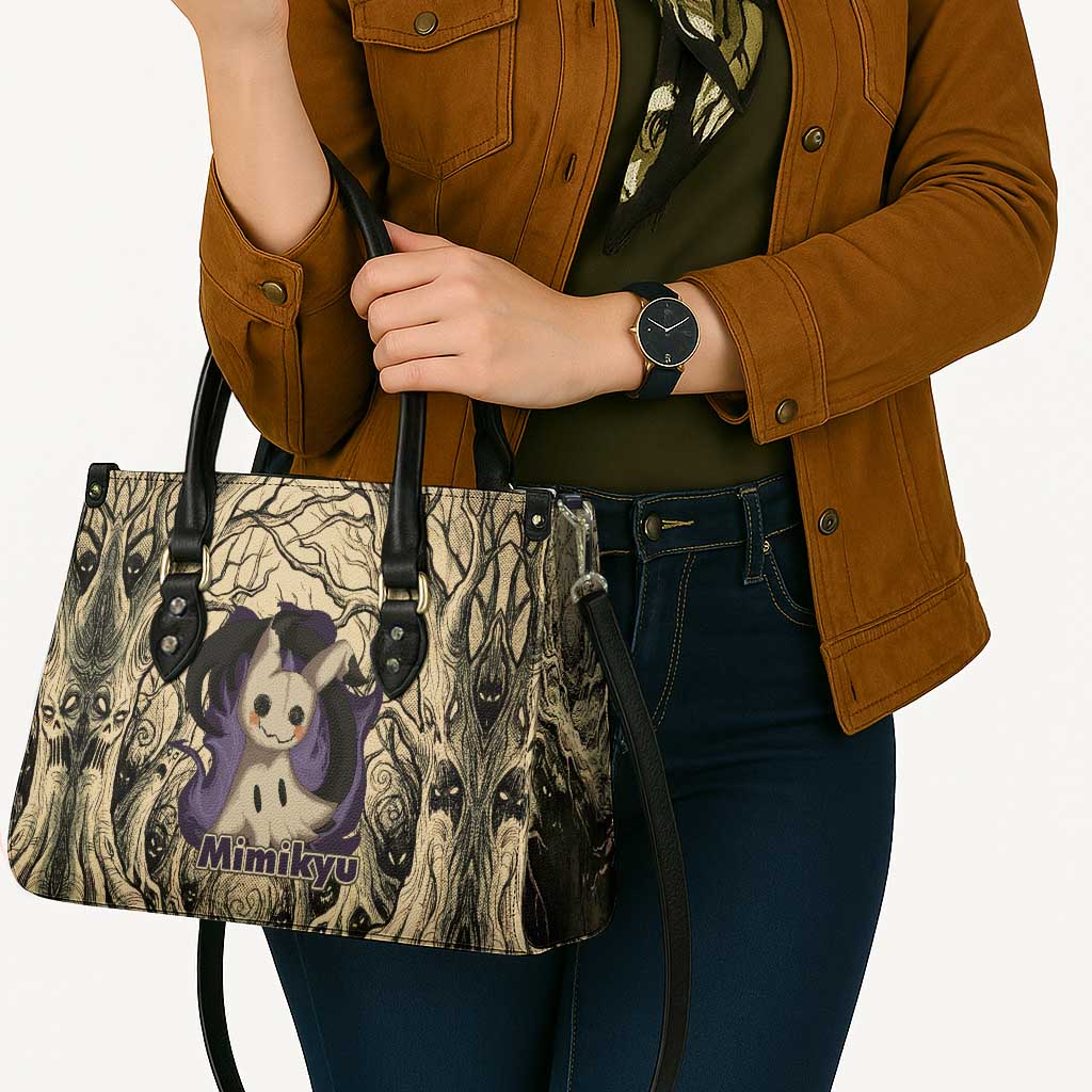 Mimikyu Forest Shadows Leather Bag Mimikyu’s Curse - Shadows Beneath the Mask