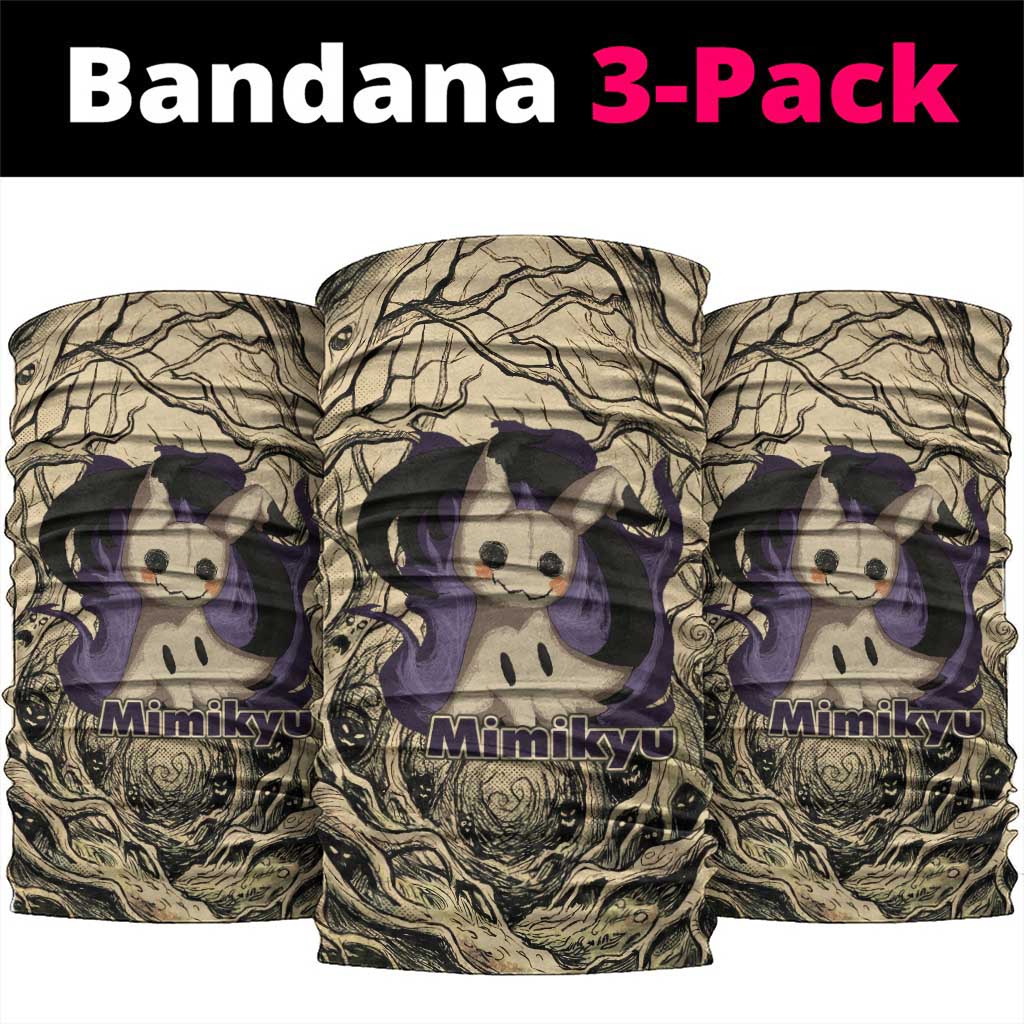 Mimikyu Forest Shadows Neck Gaiter Mimikyu’s Curse - Shadows Beneath the Mask