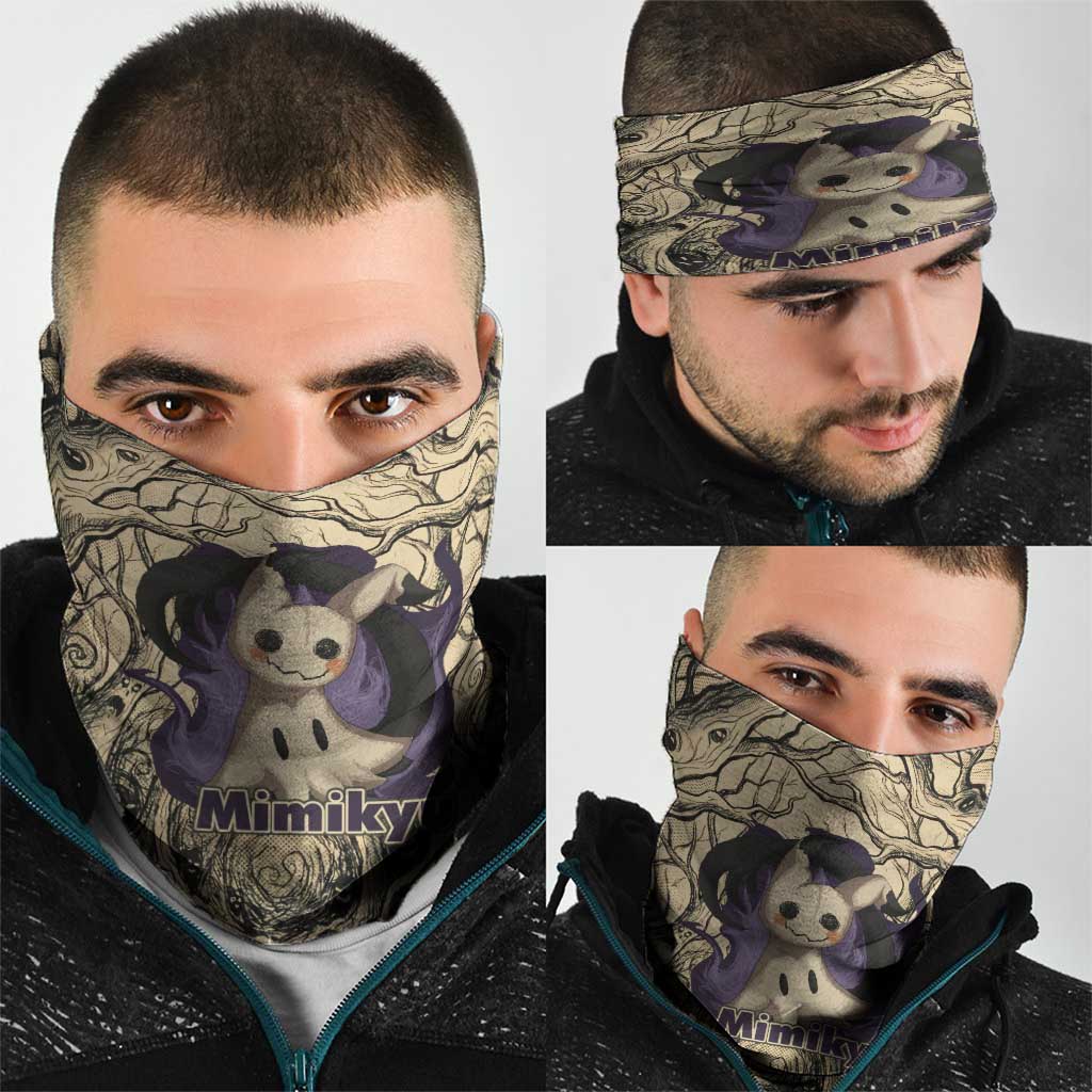 Mimikyu Forest Shadows Neck Gaiter Mimikyu’s Curse - Shadows Beneath the Mask