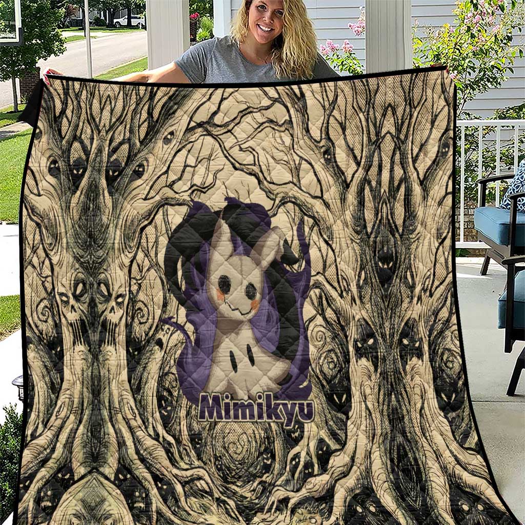 Mimikyu Forest Shadows Quilt Mimikyu’s Curse - Shadows Beneath the Mask