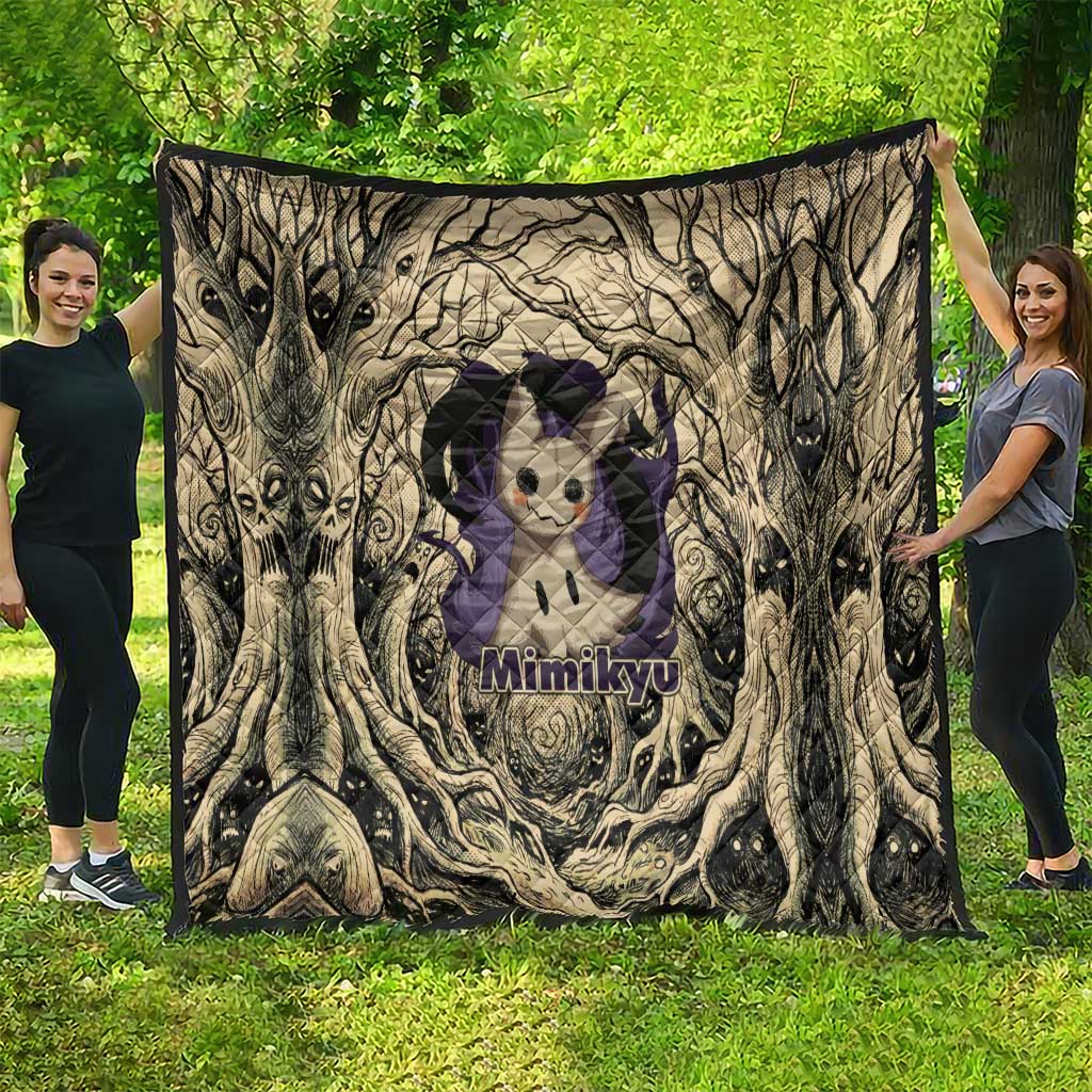 Mimikyu Forest Shadows Quilt Mimikyu’s Curse - Shadows Beneath the Mask