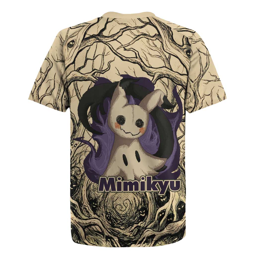 Mimikyu Forest Shadows Rugby Jersey Mimikyu’s Curse - Shadows Beneath the Mask