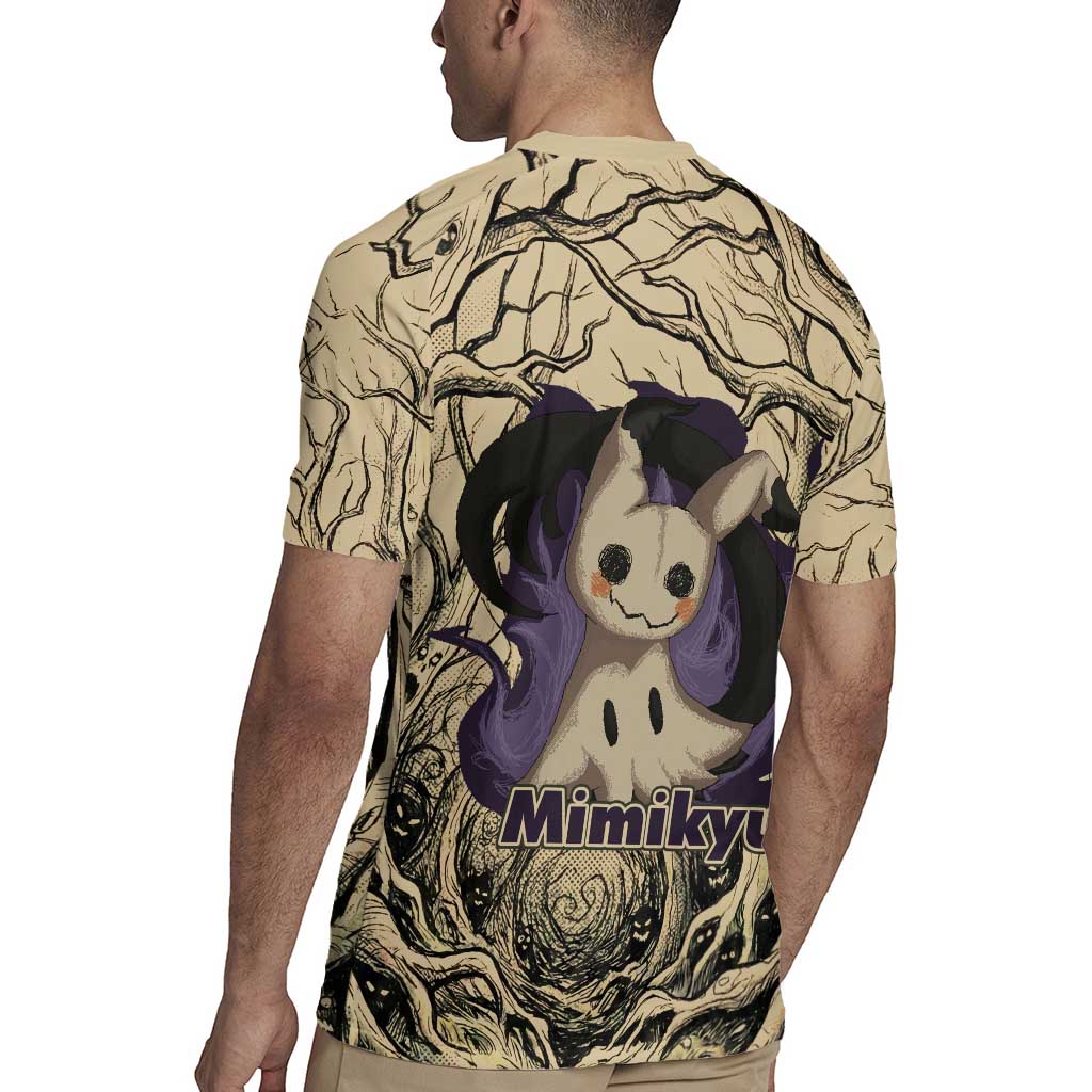 Mimikyu Forest Shadows Rugby Jersey Mimikyu’s Curse - Shadows Beneath the Mask