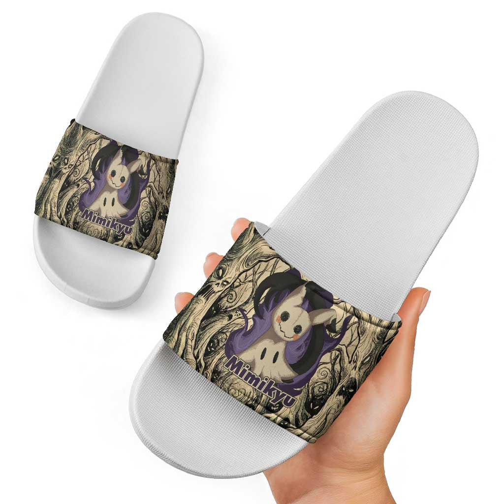 Mimikyu Forest Shadows Slide Sandals Mimikyu’s Curse - Shadows Beneath the Mask