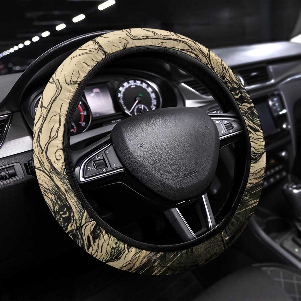 Mimikyu Forest Shadows Steering Wheel Cover Mimikyu’s Curse - Shadows Beneath the Mask