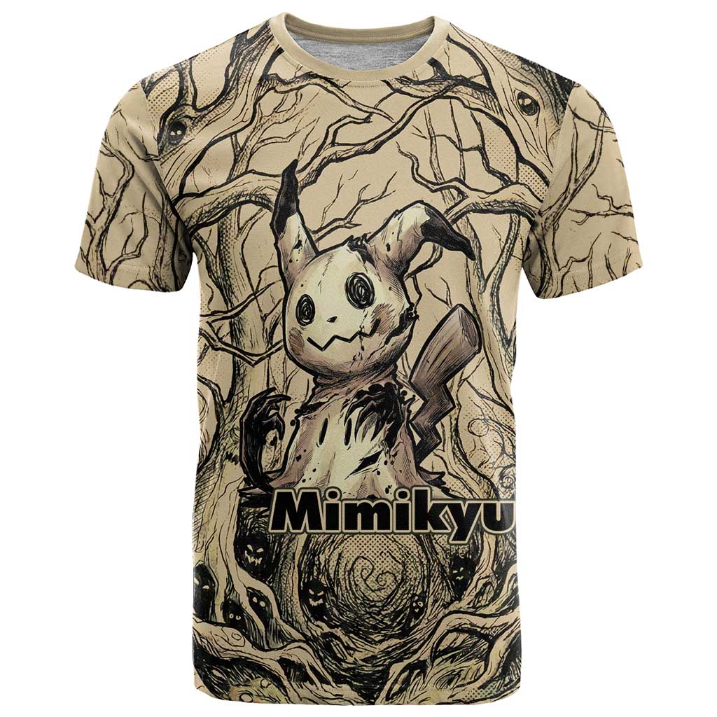 Mimikyu Forest Shadows T Shirt Mimikyu’s Curse - Shadows Beneath the Mask