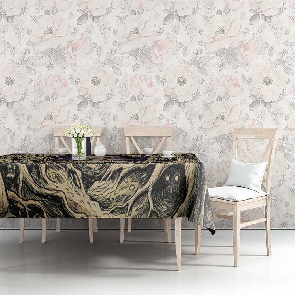 Mimikyu Forest Shadows Tablecloth Mimikyu’s Curse - Shadows Beneath the Mask