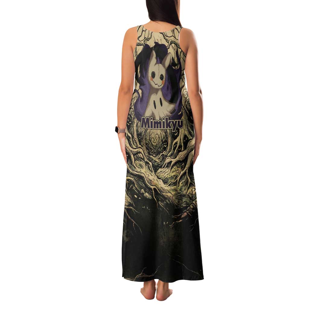 Mimikyu Forest Shadows Tank Maxi Dress Mimikyu’s Curse - Shadows Beneath the Mask