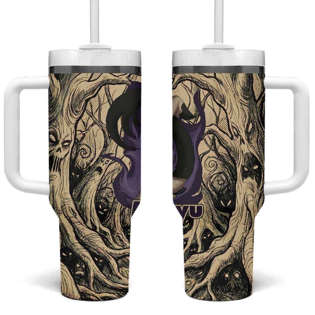 Mimikyu Forest Shadows Tumbler With Handle Mimikyu’s Curse - Shadows Beneath the Mask