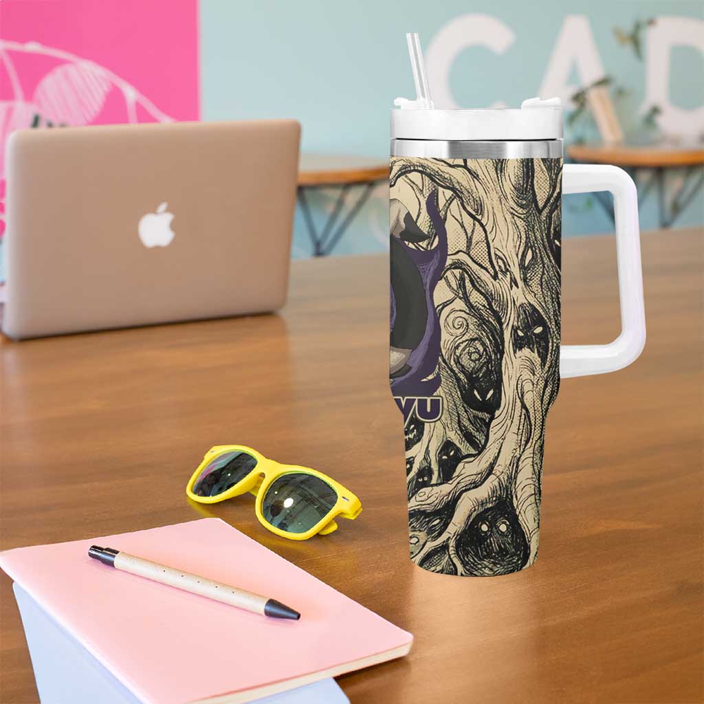 Mimikyu Forest Shadows Tumbler With Handle Mimikyu’s Curse - Shadows Beneath the Mask
