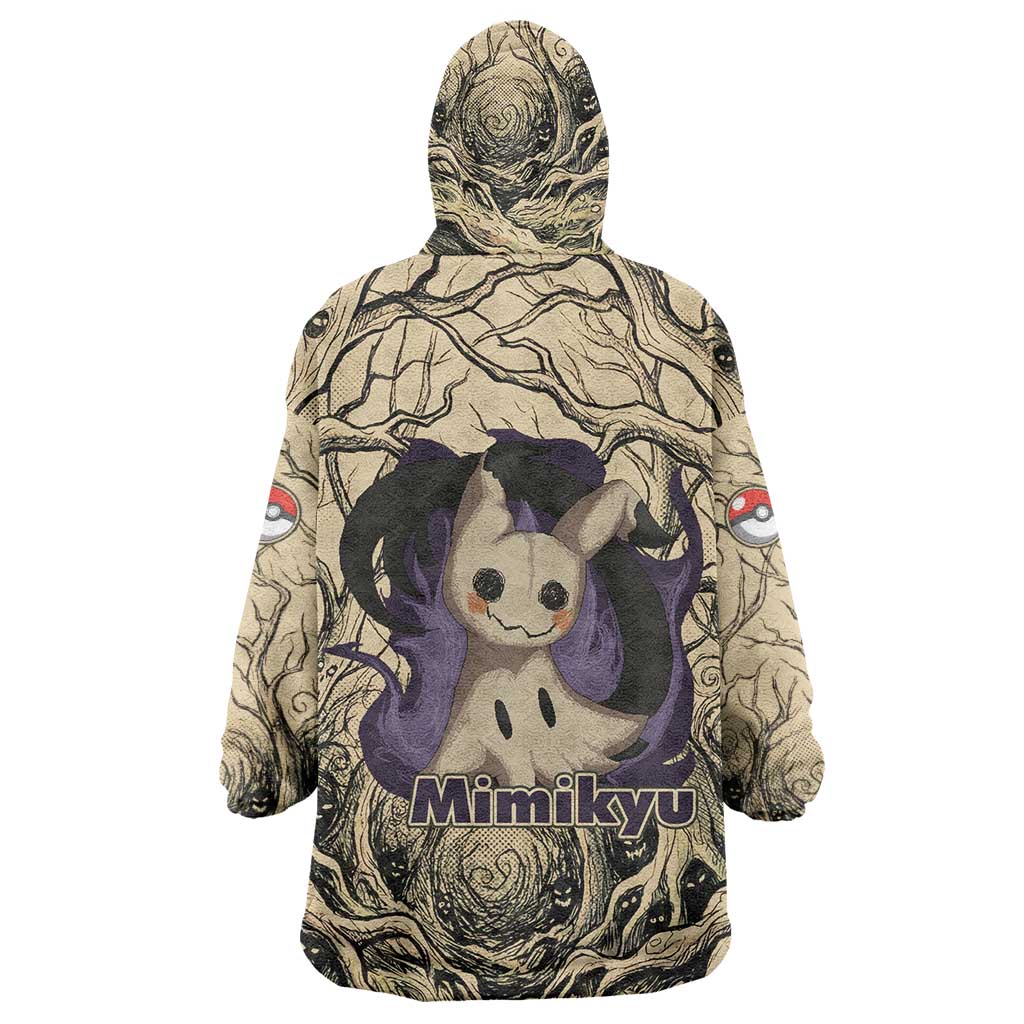 Mimikyu Forest Shadows Wearable Blanket Hoodie Mimikyu’s Curse - Shadows Beneath the Mask