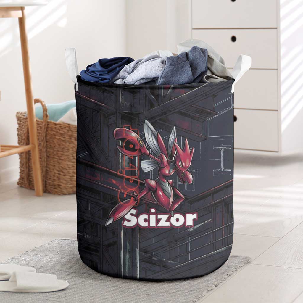 Scizor Battle Armor Laundry Basket Scizor’s Domain - Claws of Precision