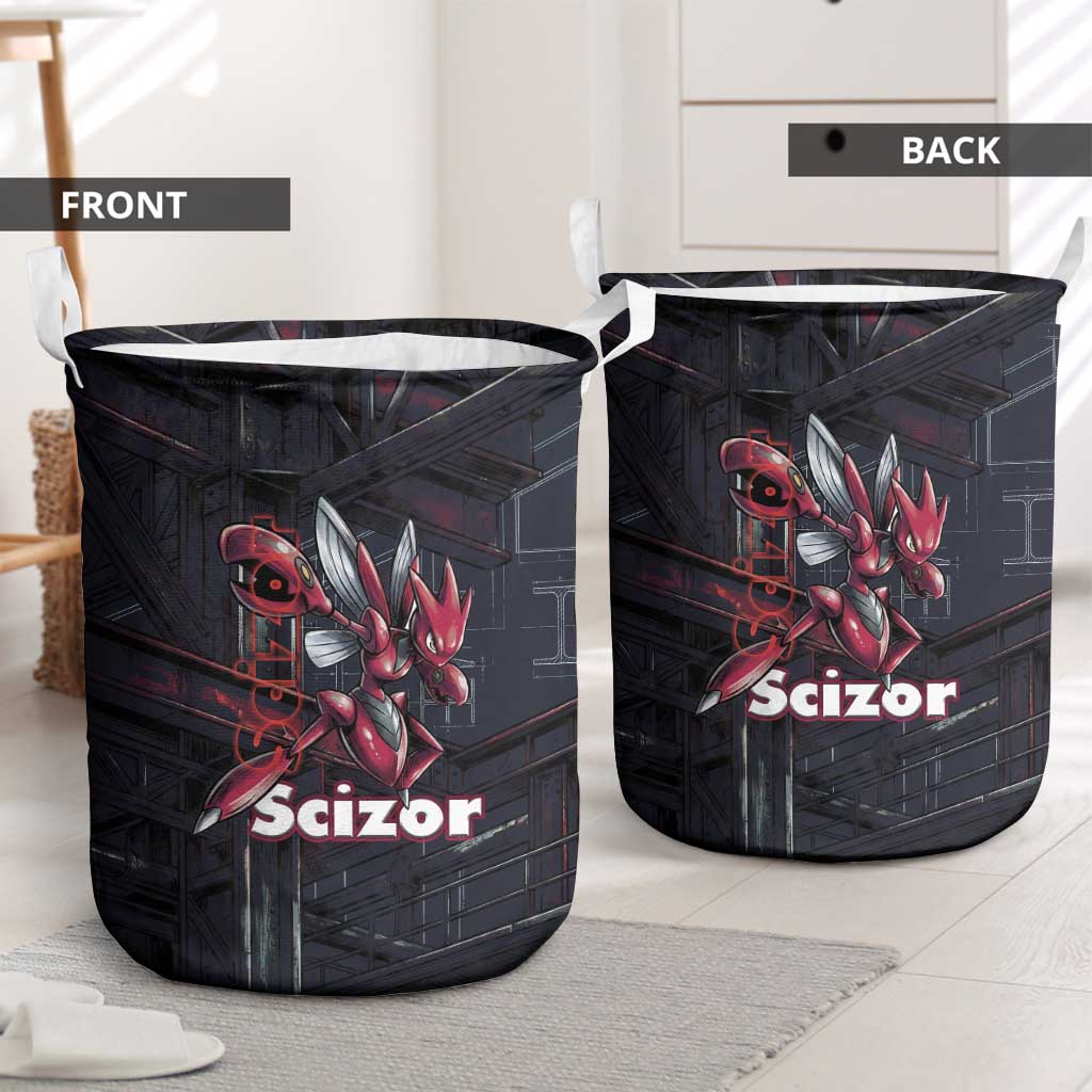 Scizor Battle Armor Laundry Basket Scizor’s Domain - Claws of Precision