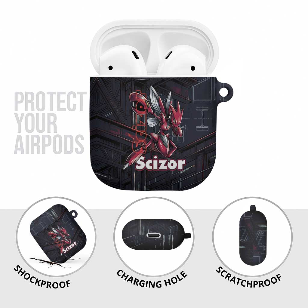 Scizor Battle Armor AirPods Case Scizor’s Domain - Claws of Precision
