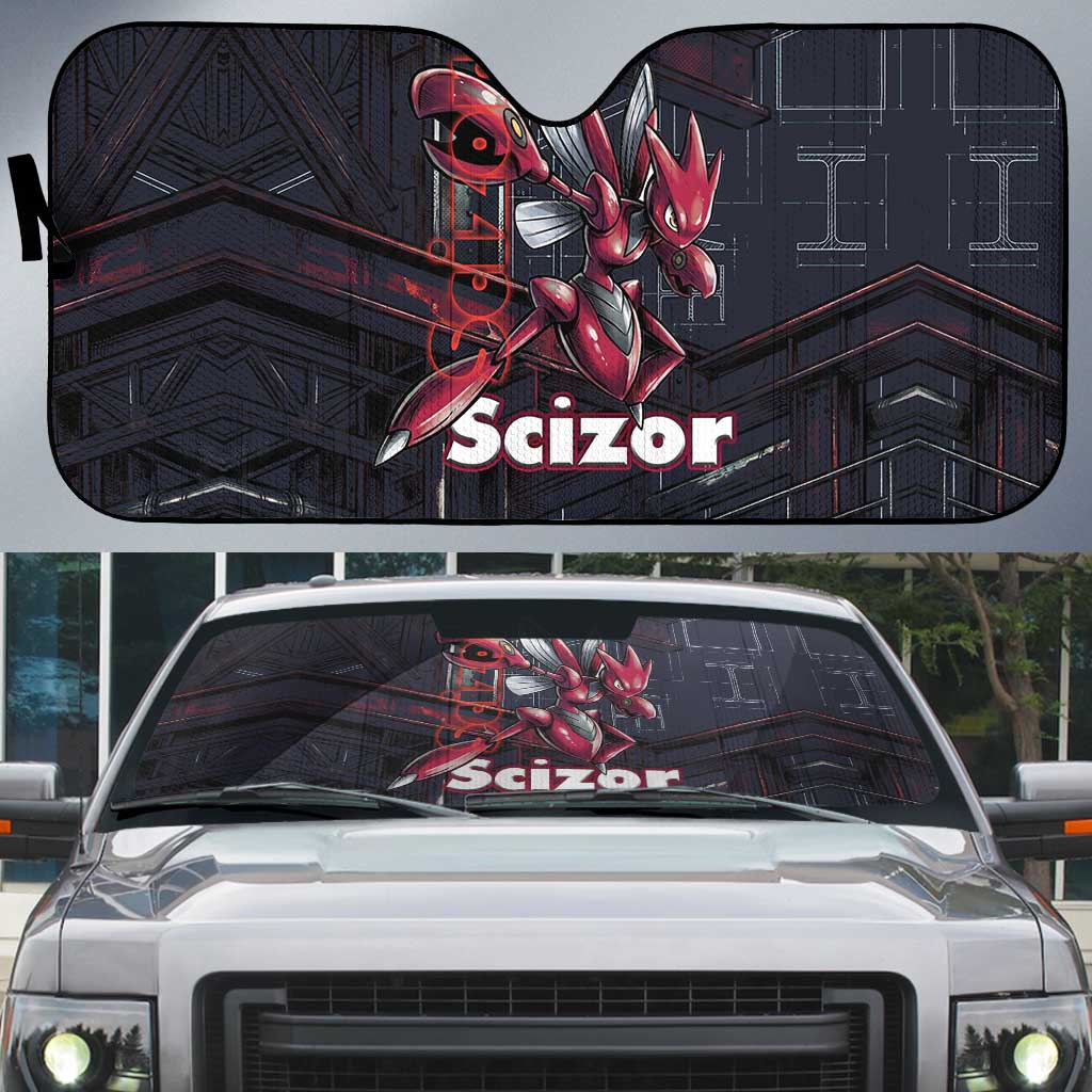 Scizor Battle Armor Auto Sun Shade Scizor’s Domain - Claws of Precision