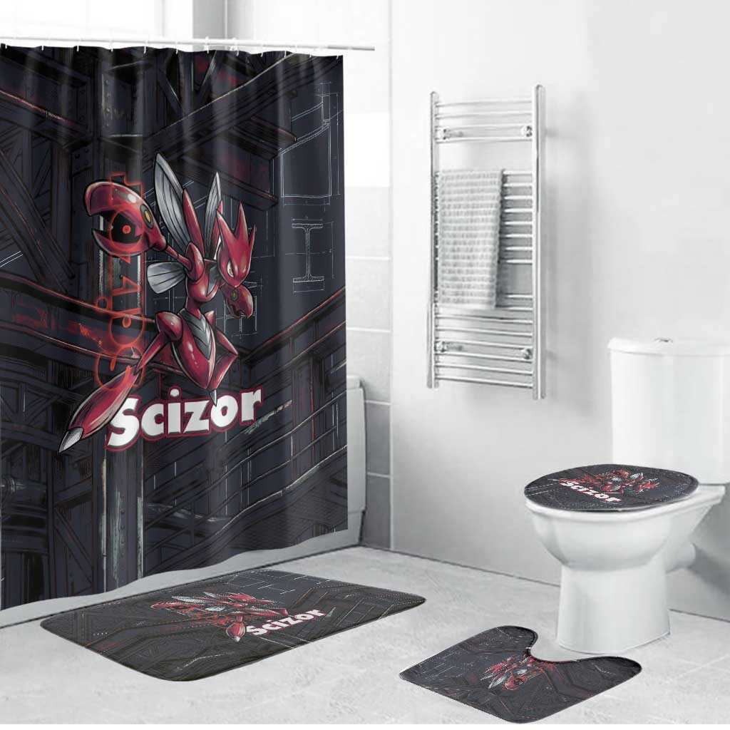 Scizor Battle Armor Bathroom Set Scizor’s Domain - Claws of Precision