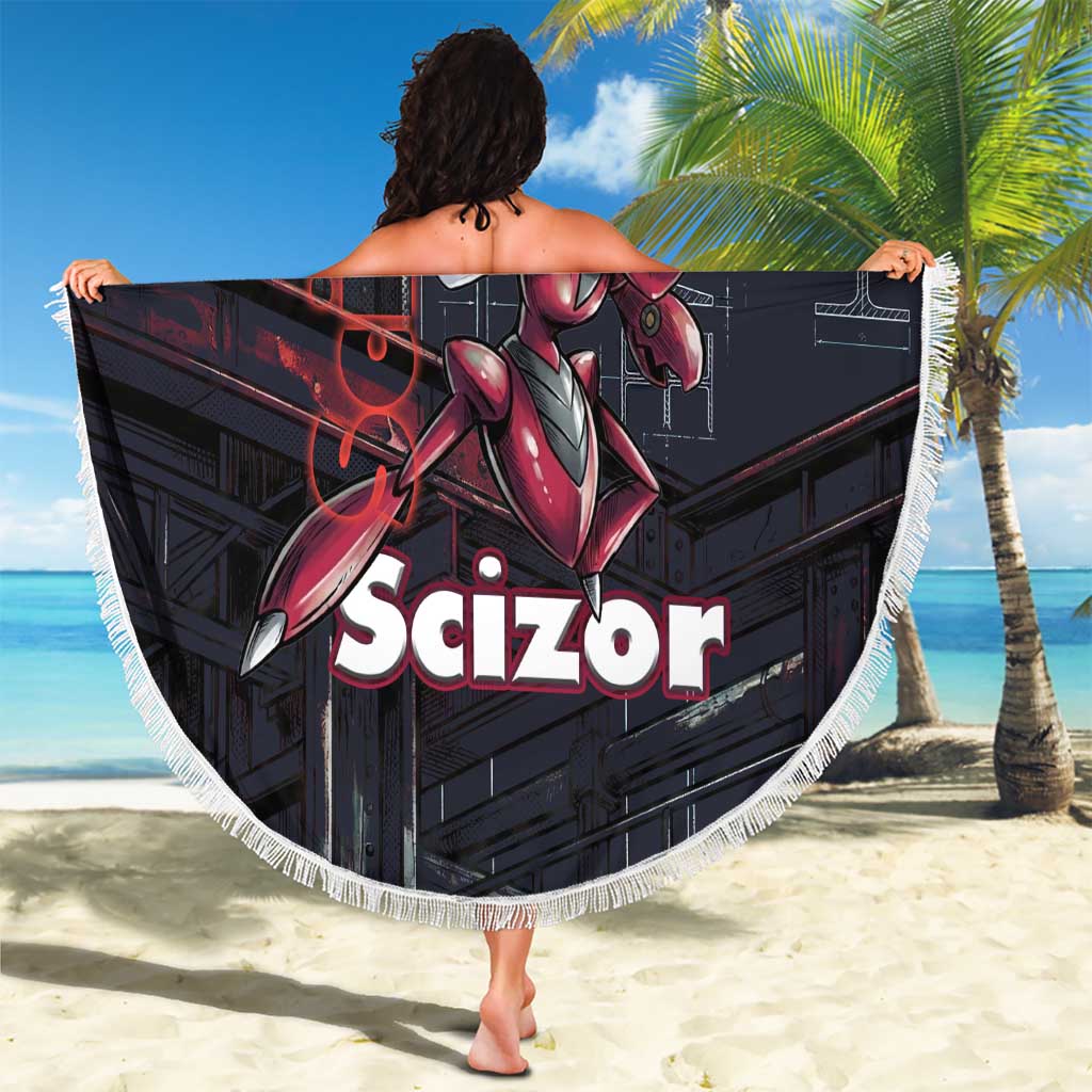 Scizor Battle Armor Beach Blanket Scizor’s Domain - Claws of Precision