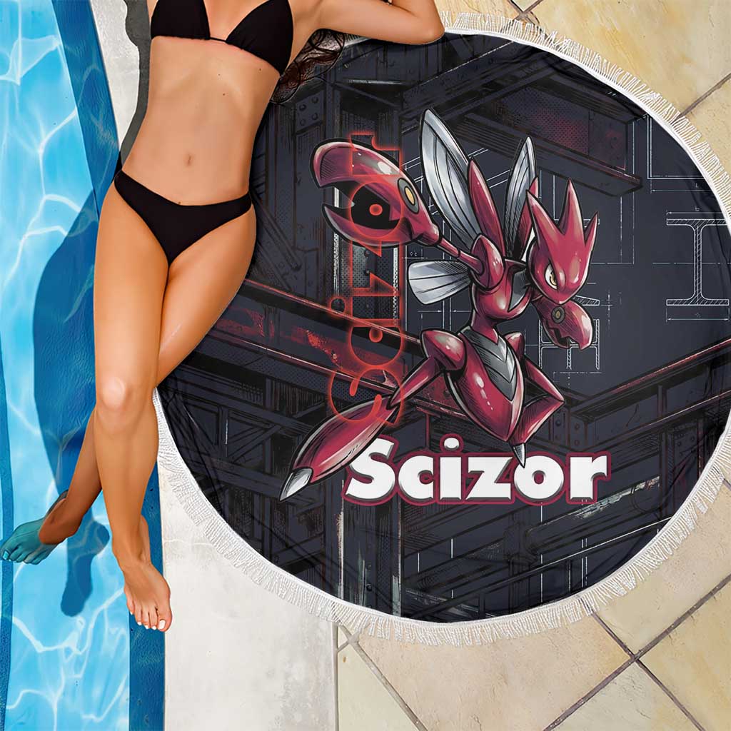 Scizor Battle Armor Beach Blanket Scizor’s Domain - Claws of Precision
