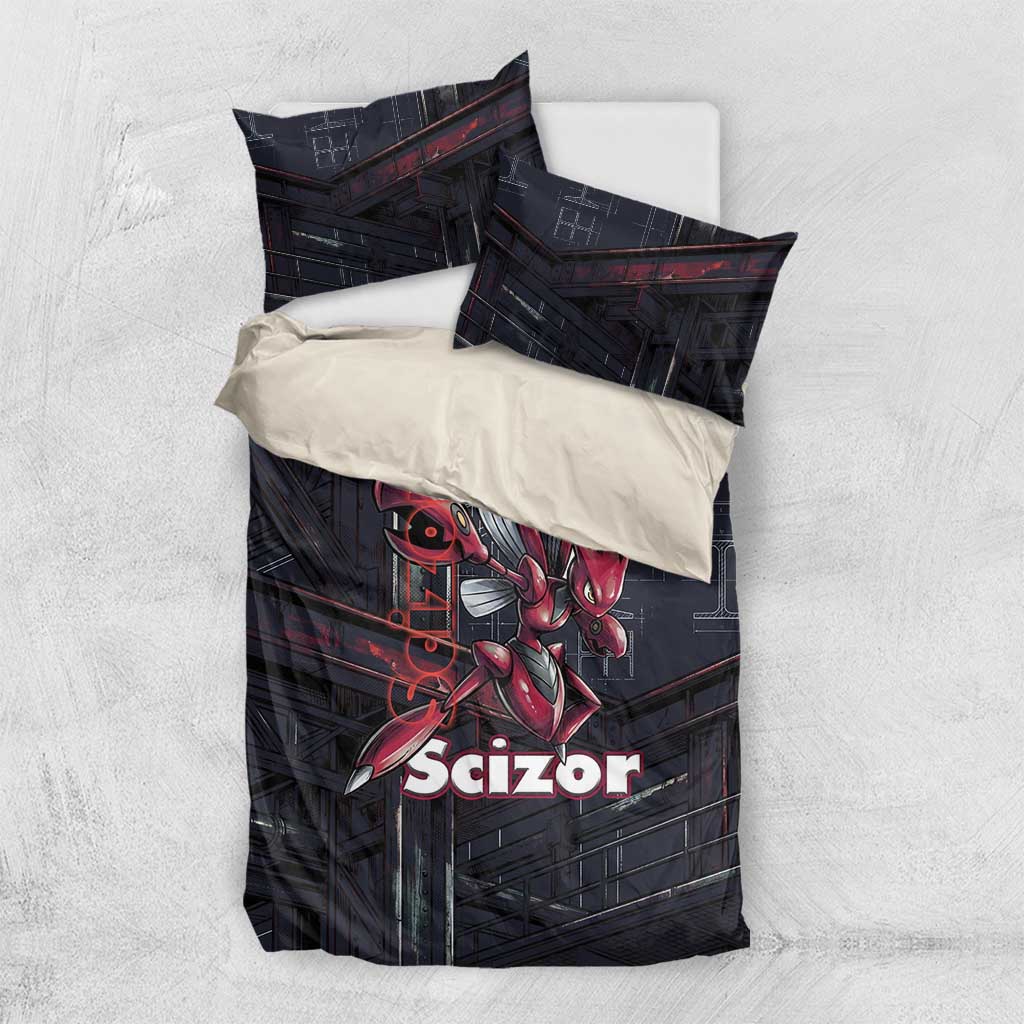 Scizor Battle Armor Bedding Set Scizor’s Domain - Claws of Precision