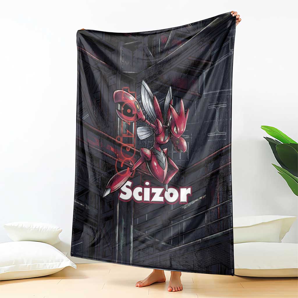 Scizor Battle Armor Blanket Scizor’s Domain - Claws of Precision