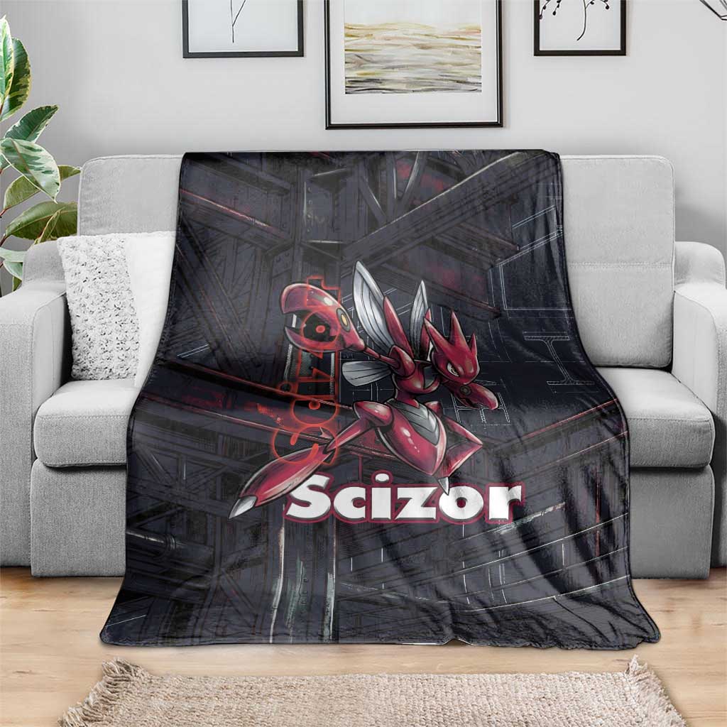 Scizor Battle Armor Blanket Scizor’s Domain - Claws of Precision