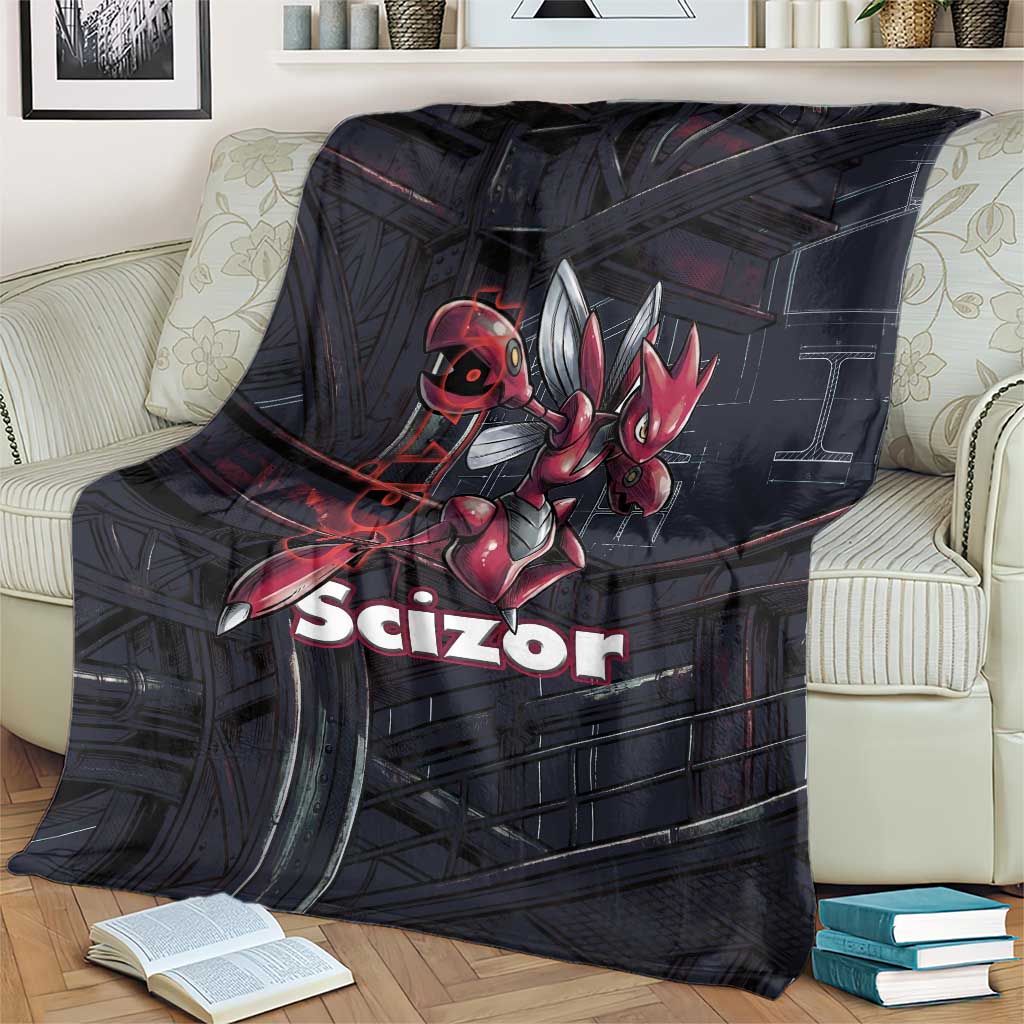 Scizor Battle Armor Blanket Scizor’s Domain - Claws of Precision
