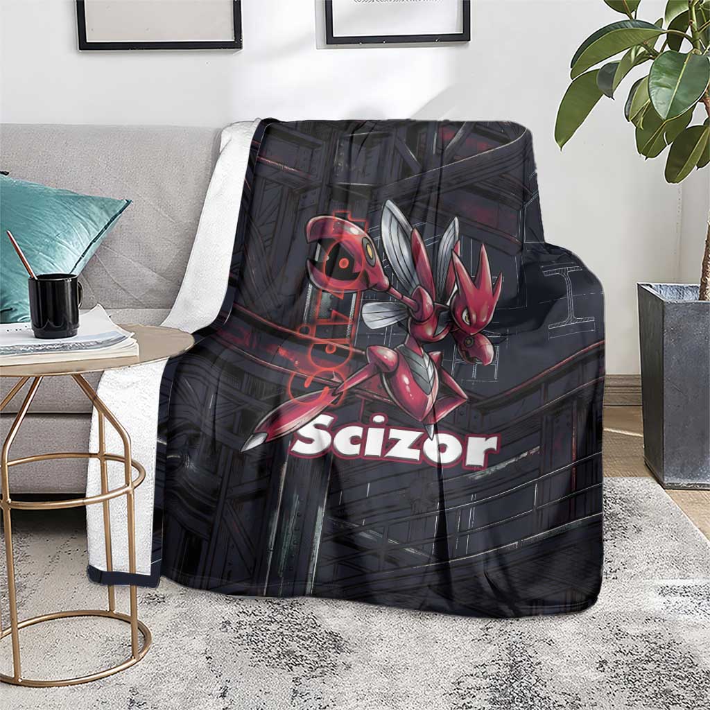 Scizor Battle Armor Blanket Scizor’s Domain - Claws of Precision
