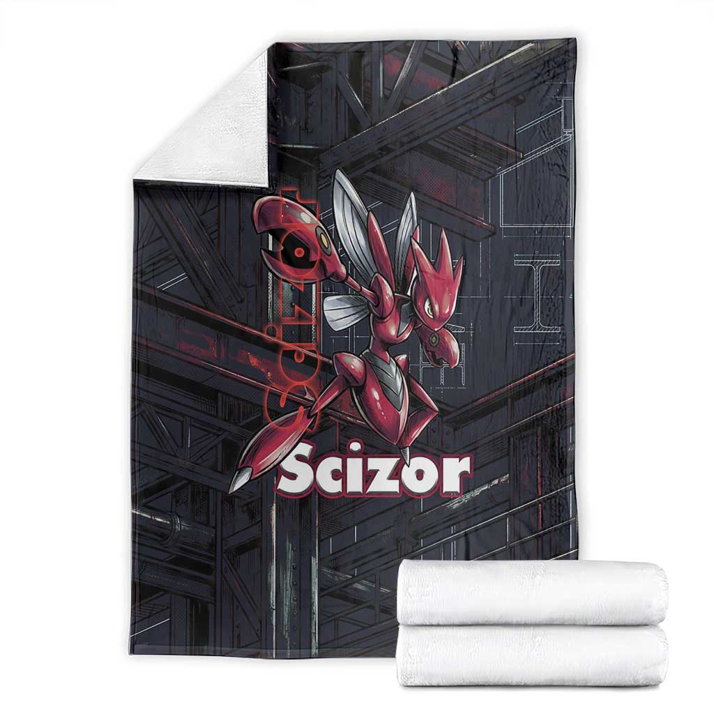 Scizor Battle Armor Blanket Scizor’s Domain - Claws of Precision