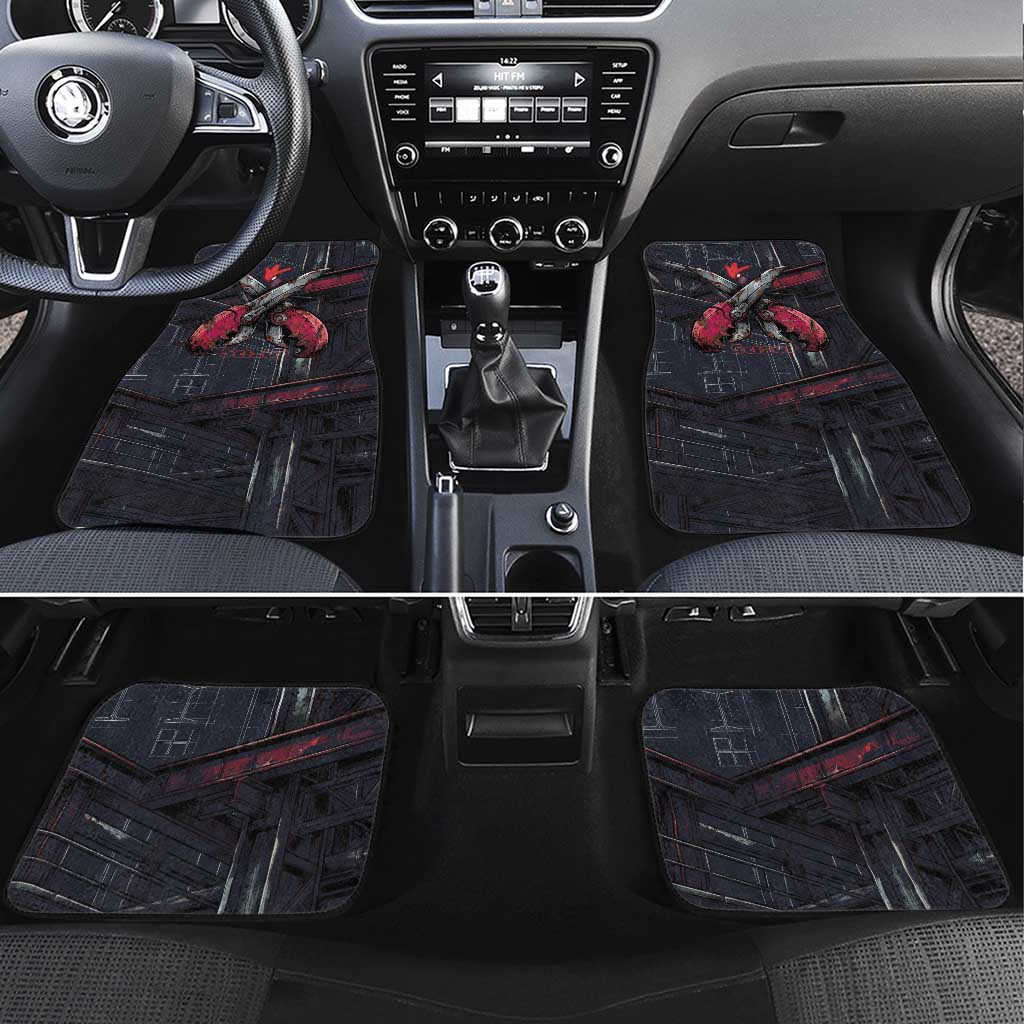 Scizor Battle Armor Car Mats Scizor’s Domain - Claws of Precision