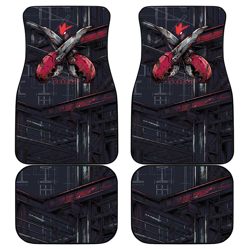 Scizor Battle Armor Car Mats Scizor’s Domain - Claws of Precision