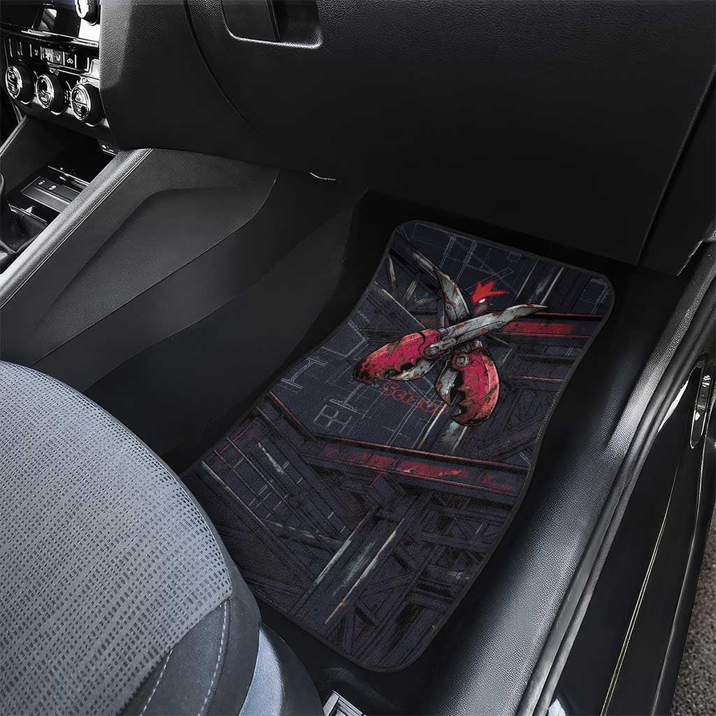 Scizor Battle Armor Car Mats Scizor’s Domain - Claws of Precision