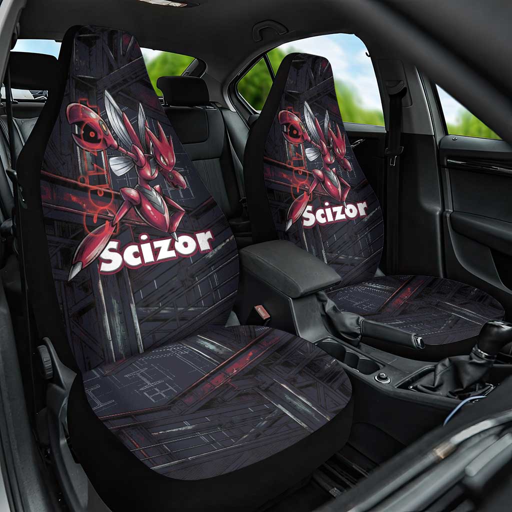 Scizor Battle Armor Car Seat Cover Scizor’s Domain - Claws of Precision