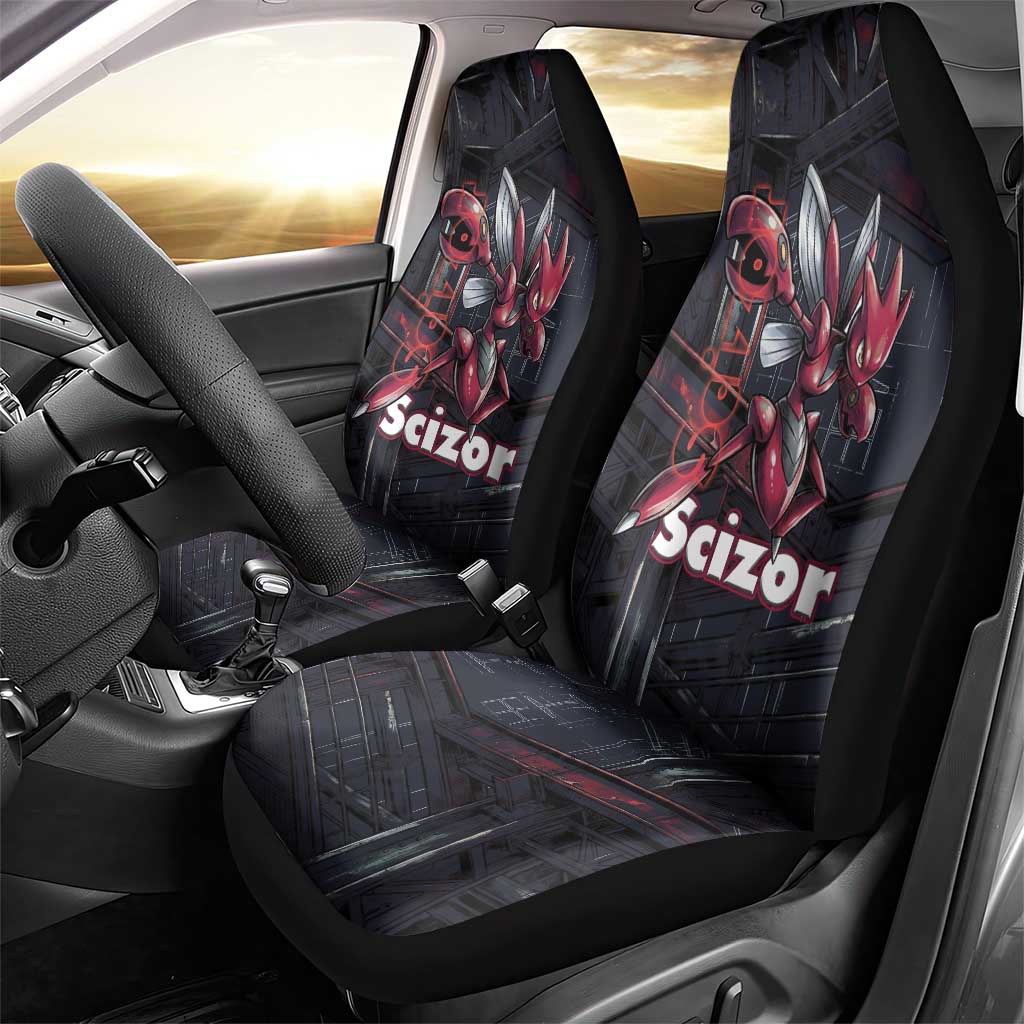 Scizor Battle Armor Car Seat Cover Scizor’s Domain - Claws of Precision