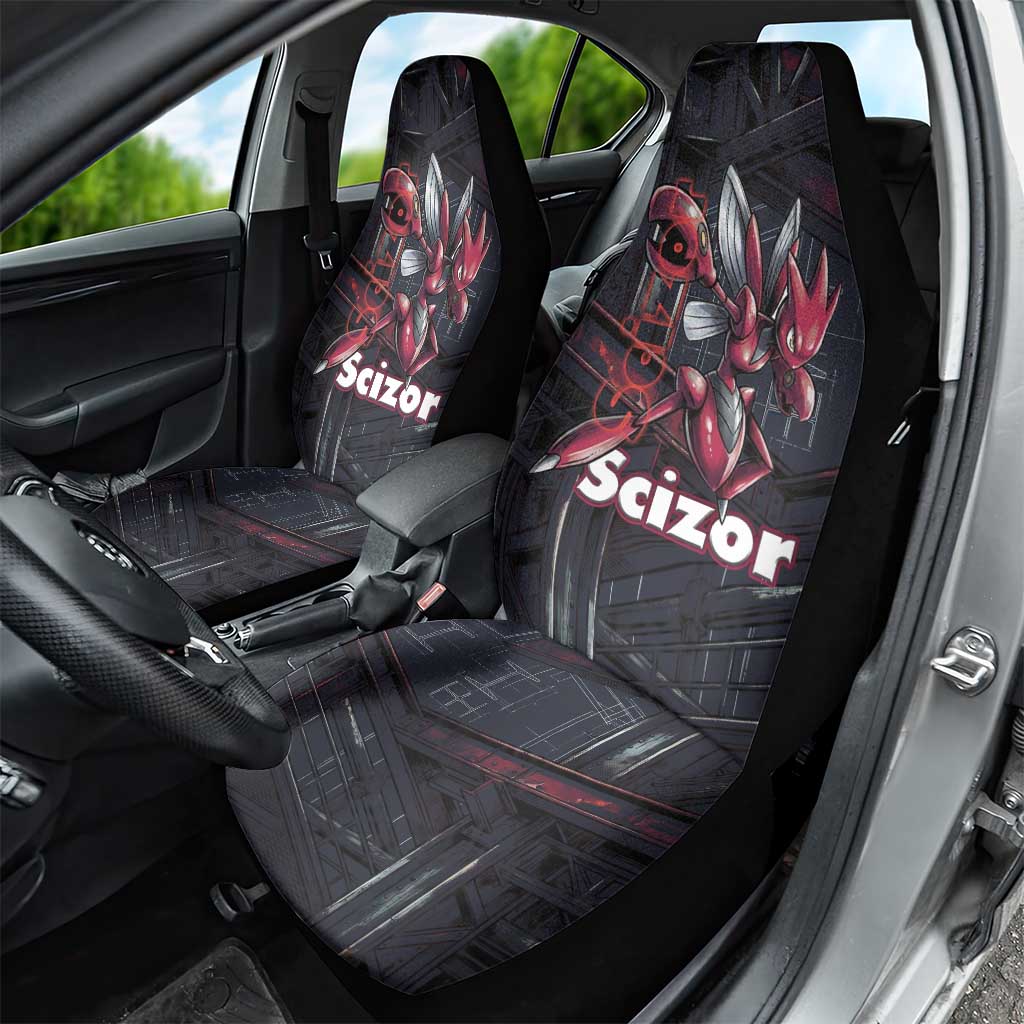 Scizor Battle Armor Car Seat Cover Scizor’s Domain - Claws of Precision