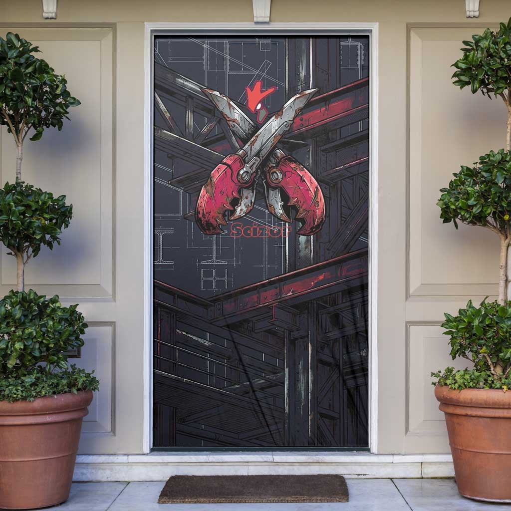 Scizor Battle Armor Door Cover Scizor’s Domain - Claws of Precision