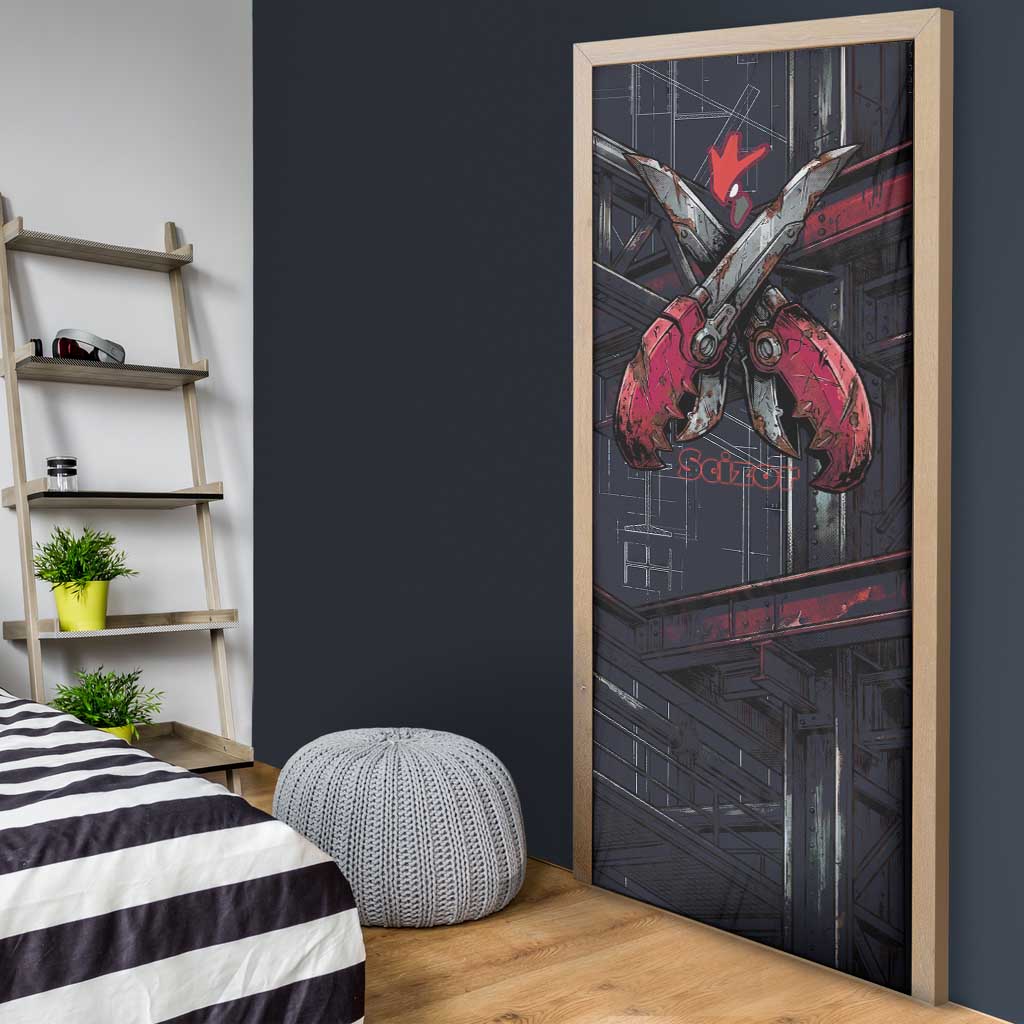 Scizor Battle Armor Door Cover Scizor’s Domain - Claws of Precision