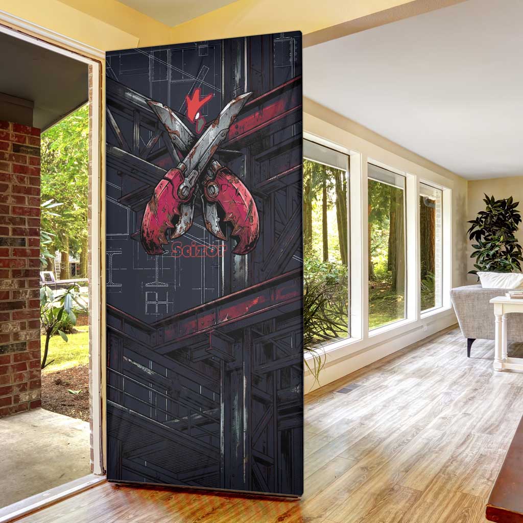 Scizor Battle Armor Door Cover Scizor’s Domain - Claws of Precision