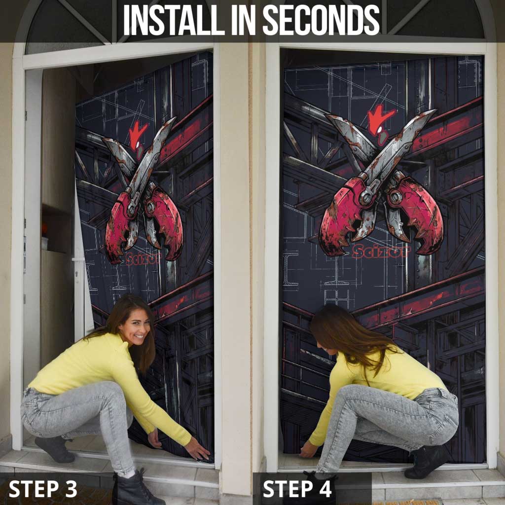 Scizor Battle Armor Door Cover Scizor’s Domain - Claws of Precision