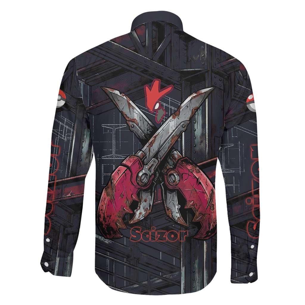 Scizor Battle Armor Family Matching Off Shoulder Maxi Dress and Hawaiian Shirt Scizor’s Domain - Claws of Precision