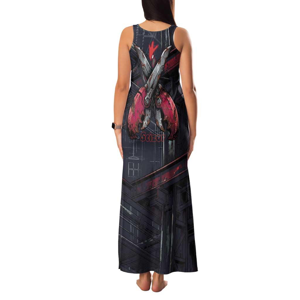Scizor Battle Armor Family Matching Tank Maxi Dress and Hawaiian Shirt Scizor’s Domain - Claws of Precision