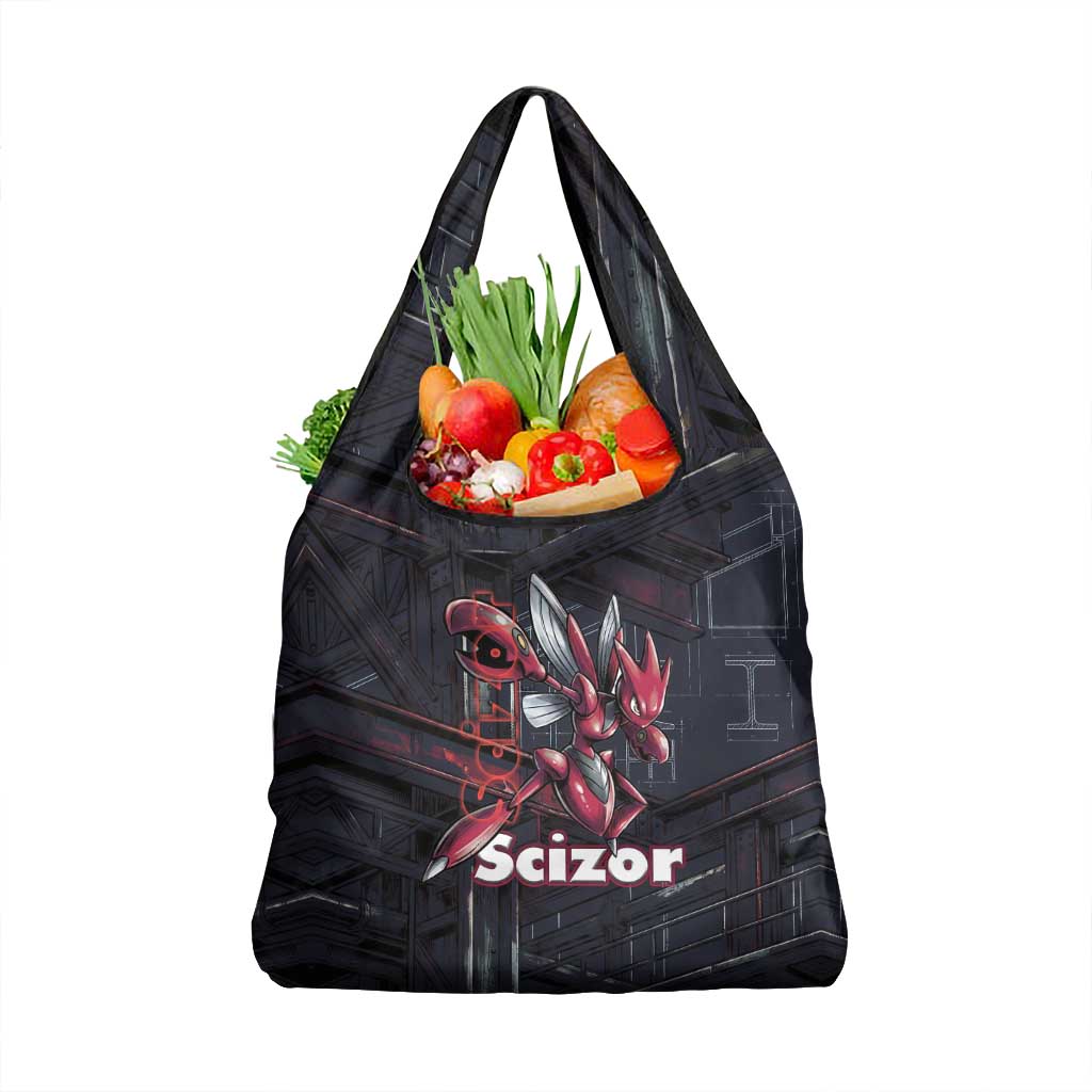 Scizor Battle Armor Grocery Bag Scizor’s Domain - Claws of Precision